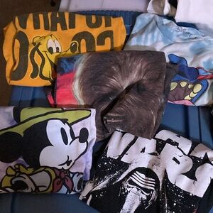 Lot of 5 Disney Tshirts